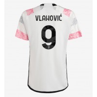 Camisa de time de futebol Juventus Dusan Vlahovic #9 Replicas 2º Equipamento 2023-24 Manga Curta